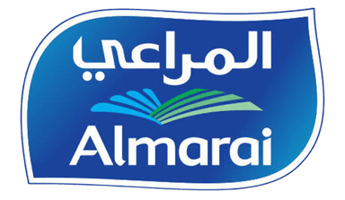 شعار شركة المراعي - شريك مصنع الثلج النقي